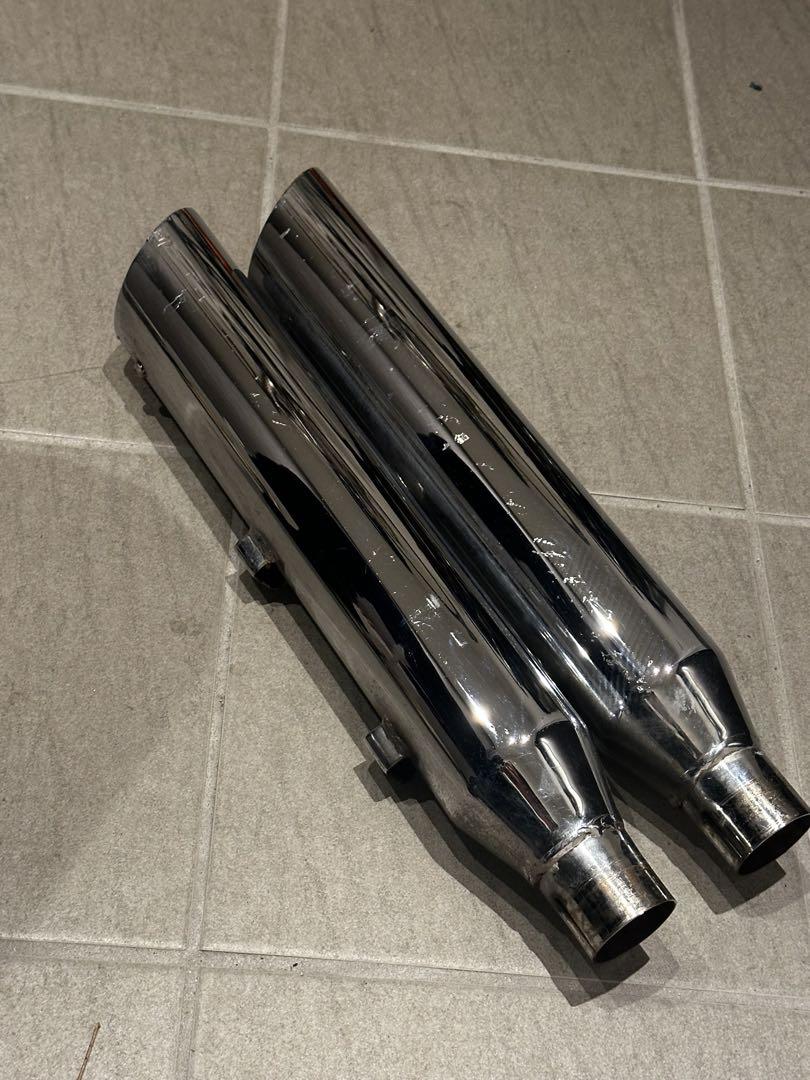 【スポーツスター】馬力・トルクUP パインバレー製　シーガルマフラー