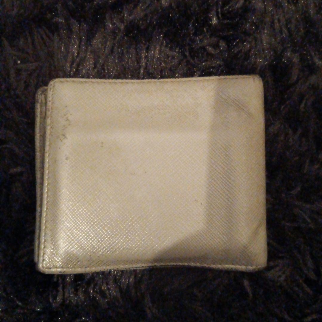 PRADA シルバー 二つ折り財布