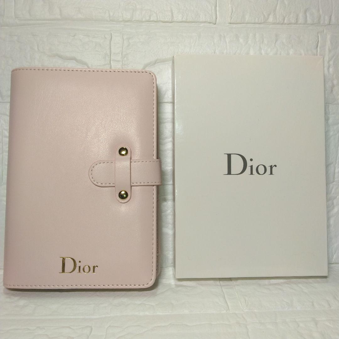 Dior 手帳カバー ピンク 手帳 ノベルティ