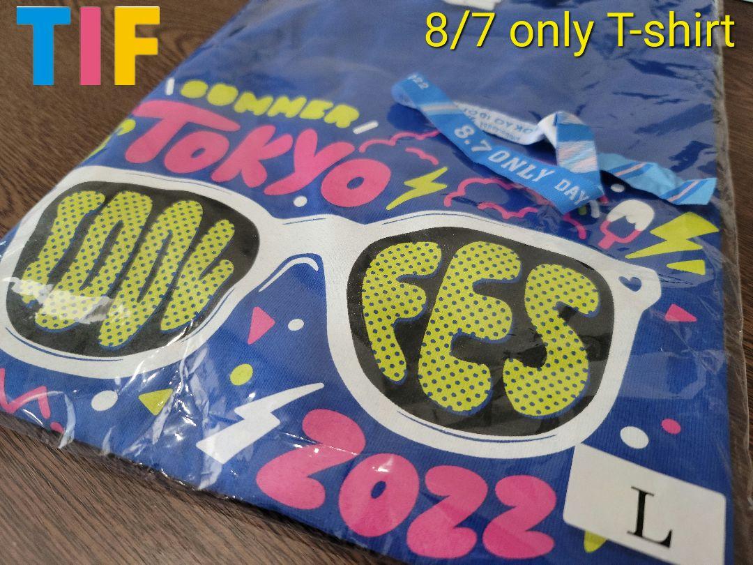 TOKYO IDOL FESTIVAL 2022 TIF 限定ステージＴシャツ