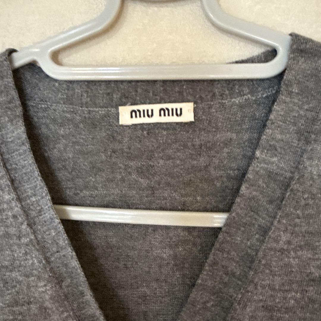 買うファッション - 新品未使用 miu miu ブラック シルクリボン