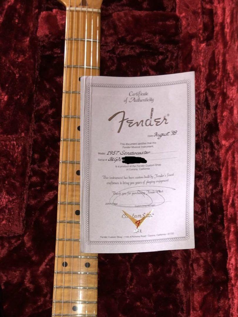 ギター fender custom shop master grade