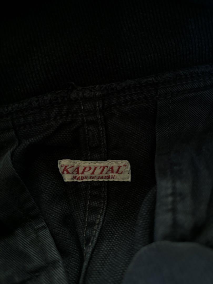 KAPITAL キャピタル　サルエルヌーベルパンツ　サイズXS ダークグレー