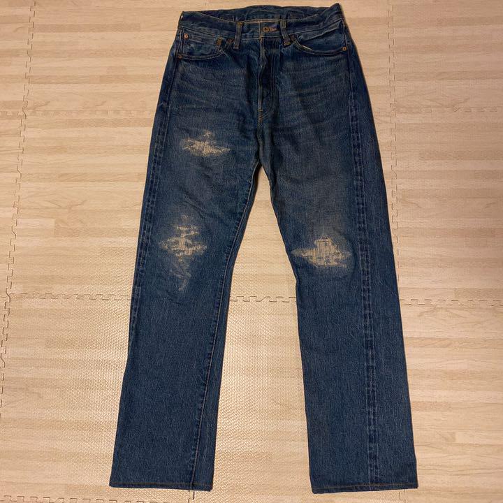 特価お得 人気品 ライダース E 30 ジーパン rL6kO-m93801571505 TENDERLOIN ダメージ デニム 大人気限定SALE