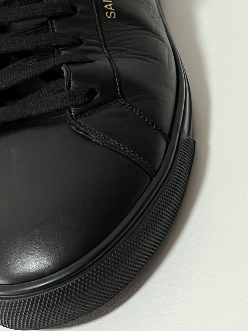 【美品】サンローラン ANDY SNEAKERS アンディ レザースニーカー