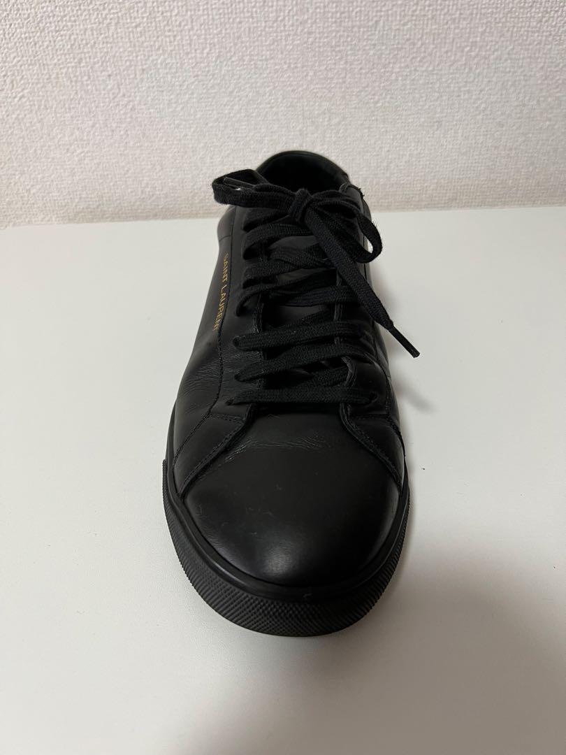 【美品】サンローラン ANDY SNEAKERS アンディ レザースニーカー