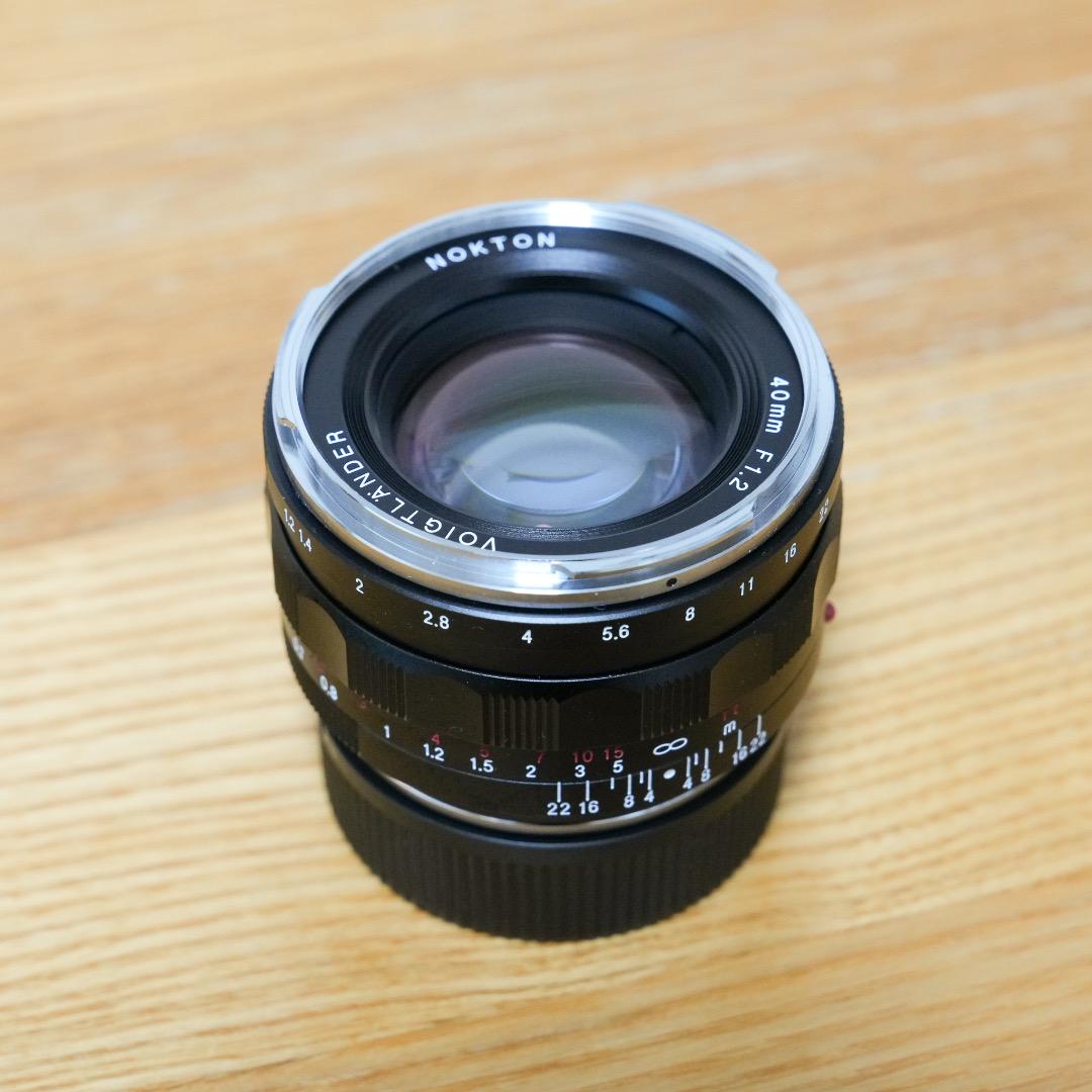 【美品】Voigtlander NOKTON 40mm F1.2 VMマウント