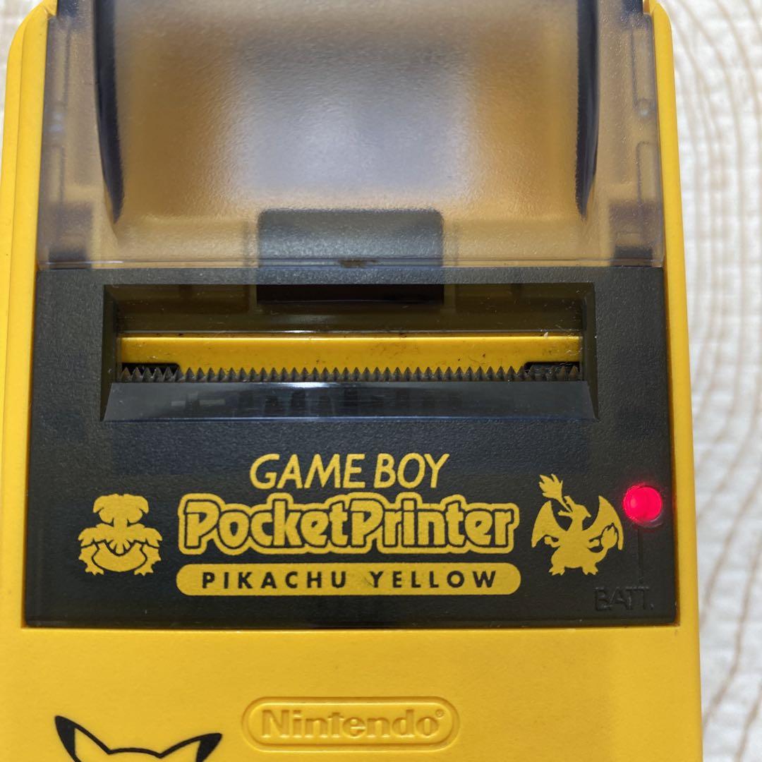 ゲームボーイ￼ポケットプリンター　ピカチュウ　イエロー￼