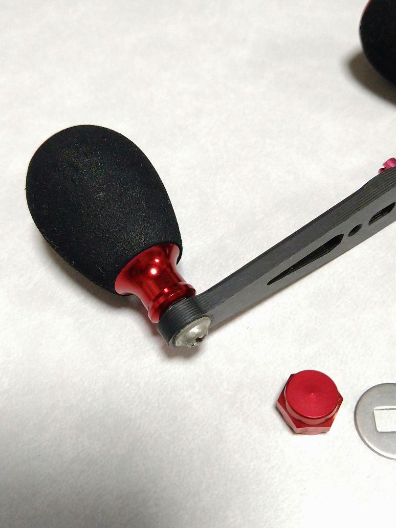 ZPI シマノ用 イナーシャ 92 レッド カーボンハンドル