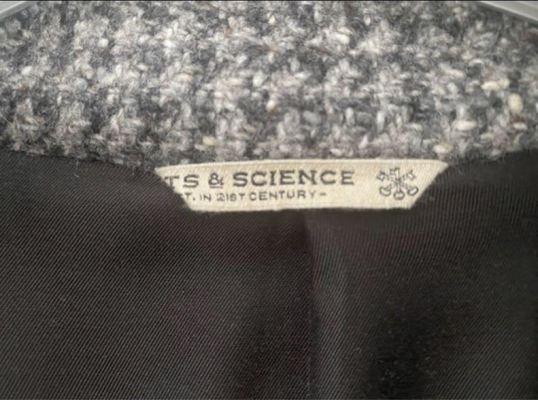 アーツアンドサイエンス arts&science ウールグラニーコート ARTS&SCIENCE new chester work coat - factory zoomer / online
