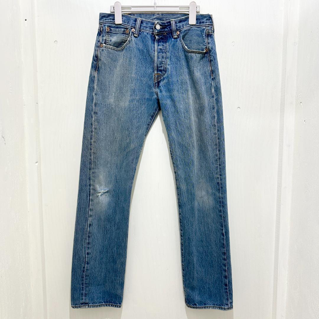 Levi's 501XX W29 L32 ダークブルー ストレートデニム パンツ
