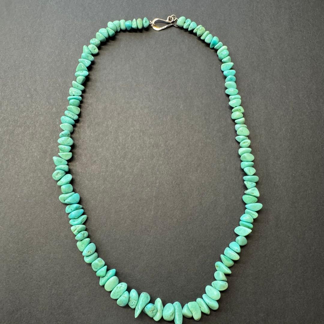 【silver925×ターコイズ】インディアンジュエリー ネックレス