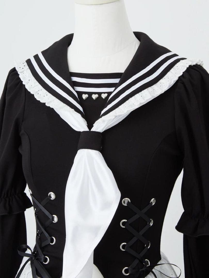 タグ付き！ Jamieエーエヌケー 特攻服お姫様TOPS トップス ホワイト