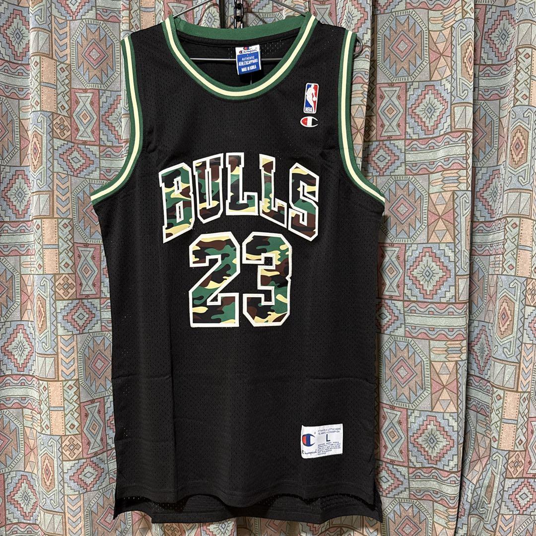 BULLS ジャージ 23番 グリーン レッド BULLS JORDAN 23番 レッドジャージ - メルカリ