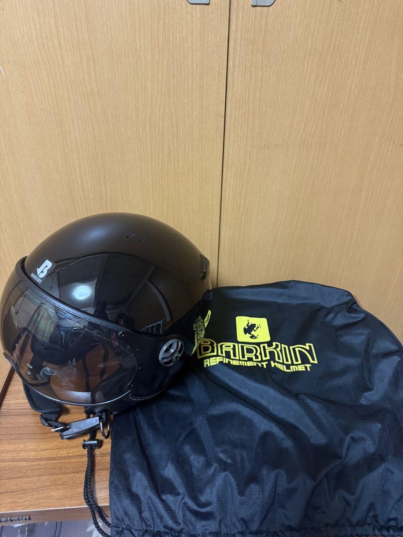 Silex シレックス BARKIN2 BLACK ジェットヘルメットセキュリティ・セーフティ