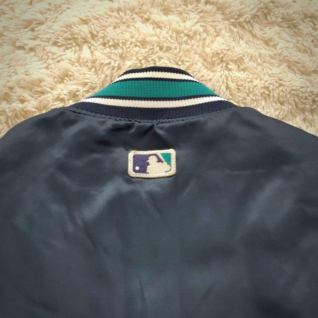 【MLB】90s Starter製 シアトルマリナーズ 中綿ブルゾン スタジャン