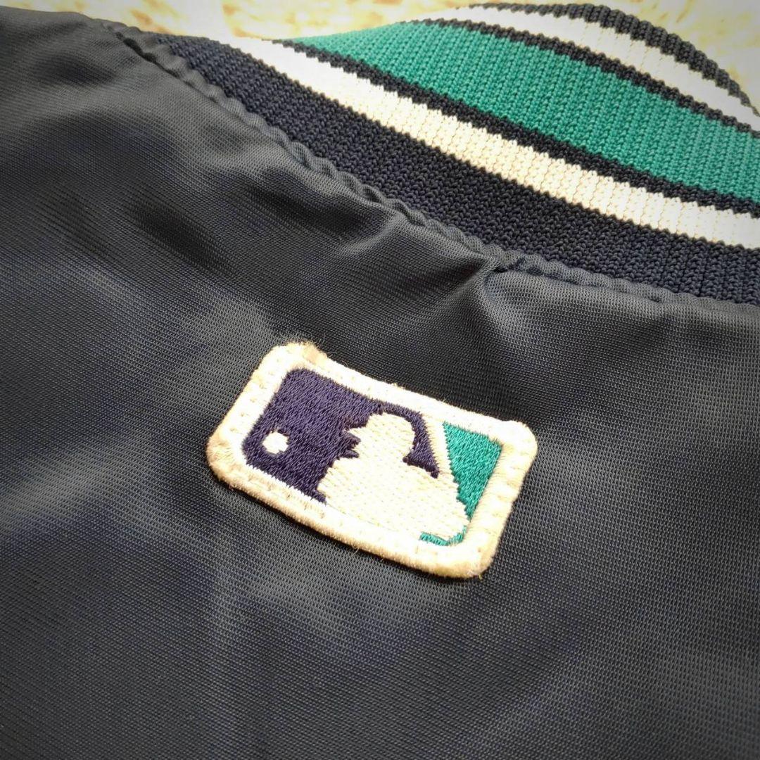 【MLB】90s Starter製 シアトルマリナーズ 中綿ブルゾン スタジャン