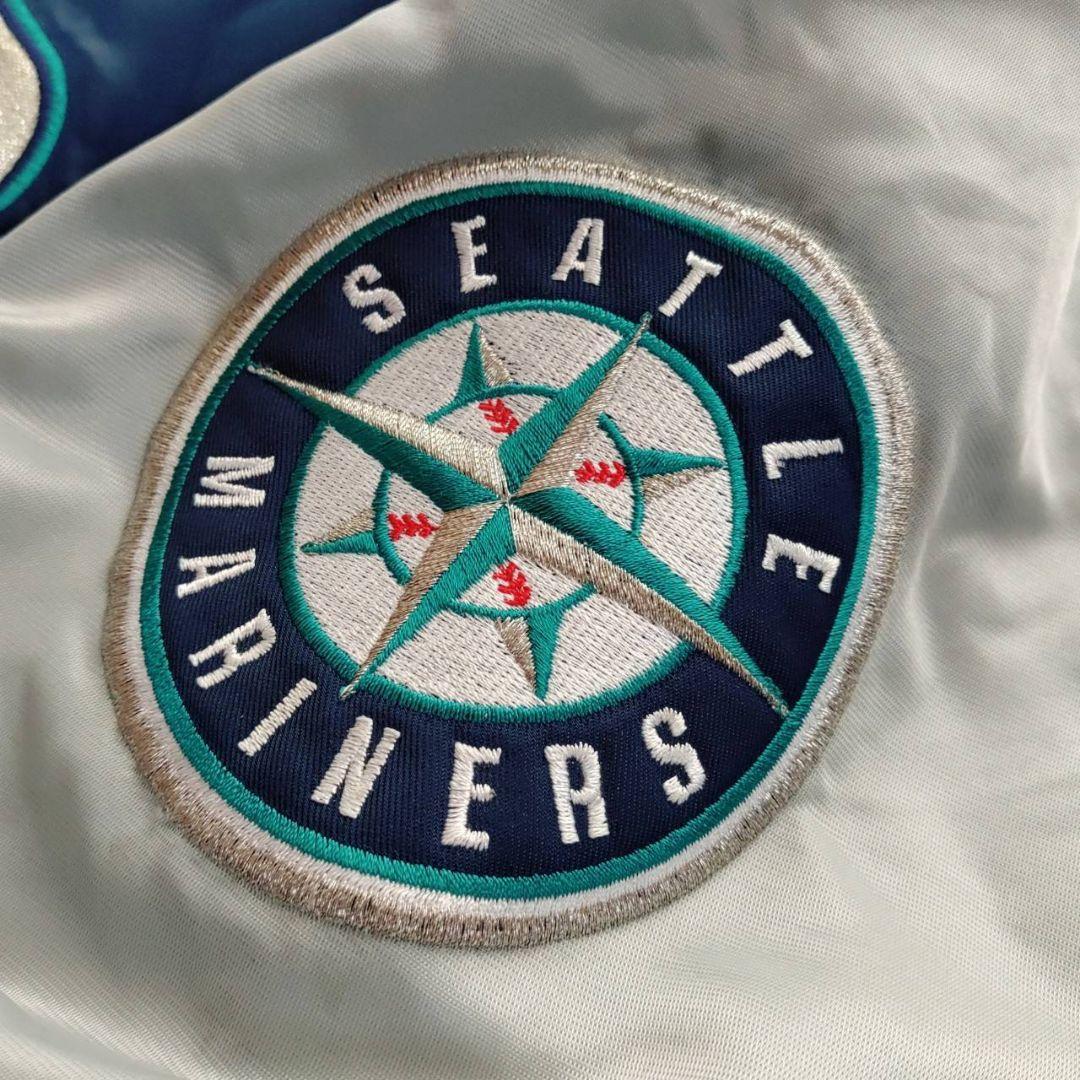 【MLB】90s Starter製 シアトルマリナーズ 中綿ブルゾン スタジャン
