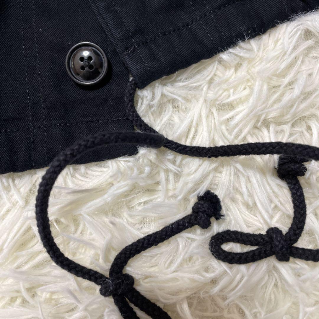 超特価通販 圧巻のデザイン⭐︎アヴィレックス 刺繍ワッペン 黒 M uqbcY-m93812960416 ミリタリー ジャケット 日本製好評