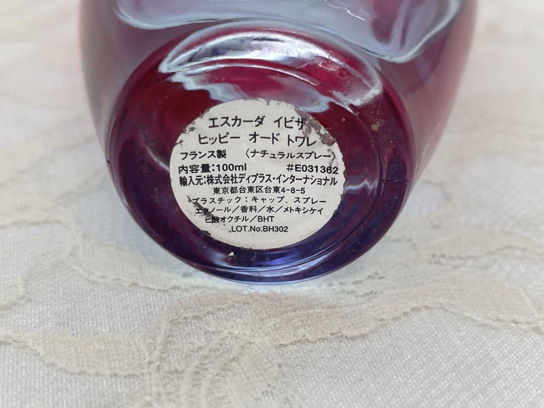エスカーダ　イビザヒッピー　１００ｍｌ　ＥＤＴ　未使用品 エスカーダ イビザ ヒッピー 100ml オードトワレ 香水