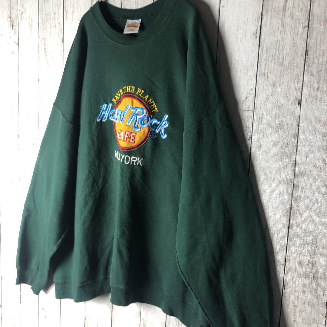 Hard Rock CAFE New York XL USA製 刺繍ロゴ ‘90