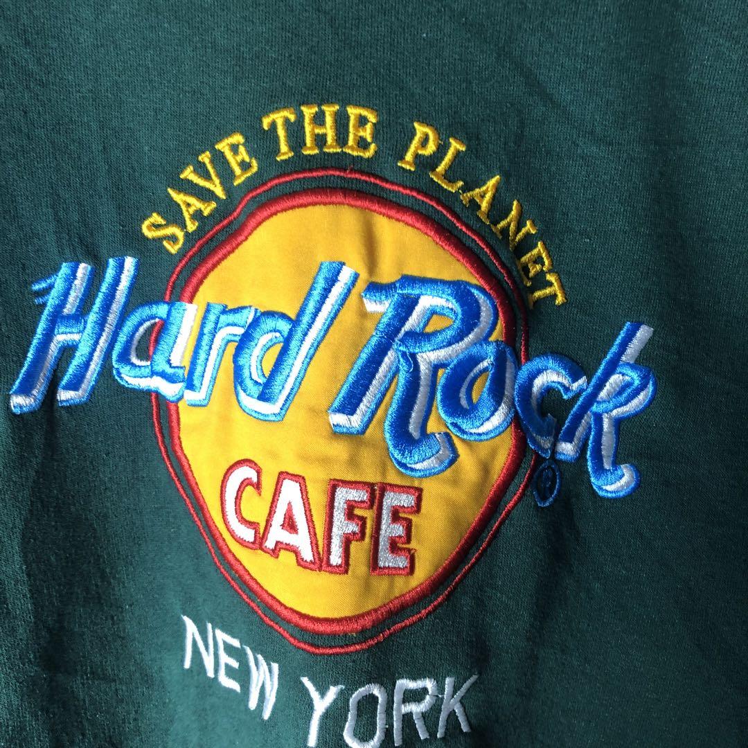 Hard Rock CAFE New York XL USA製 刺繍ロゴ ‘90