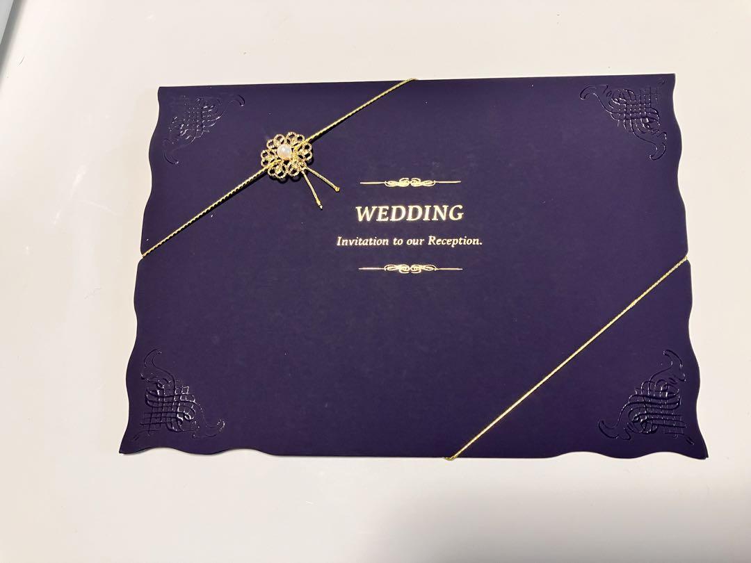 【新品未使用】☆結婚式☆招待状✿