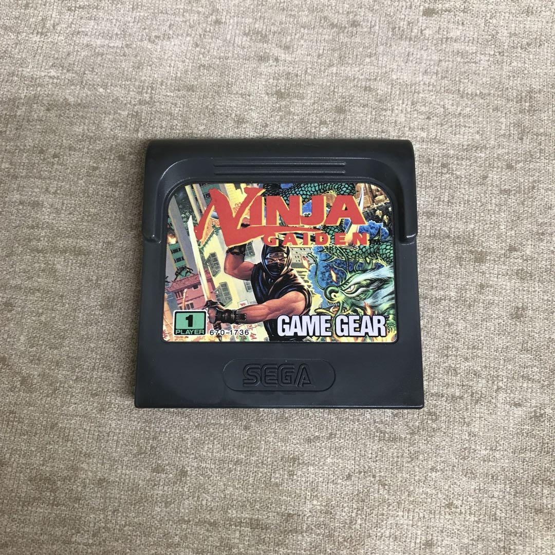 ゲームギア NINJA GAIDEN 動作未確認