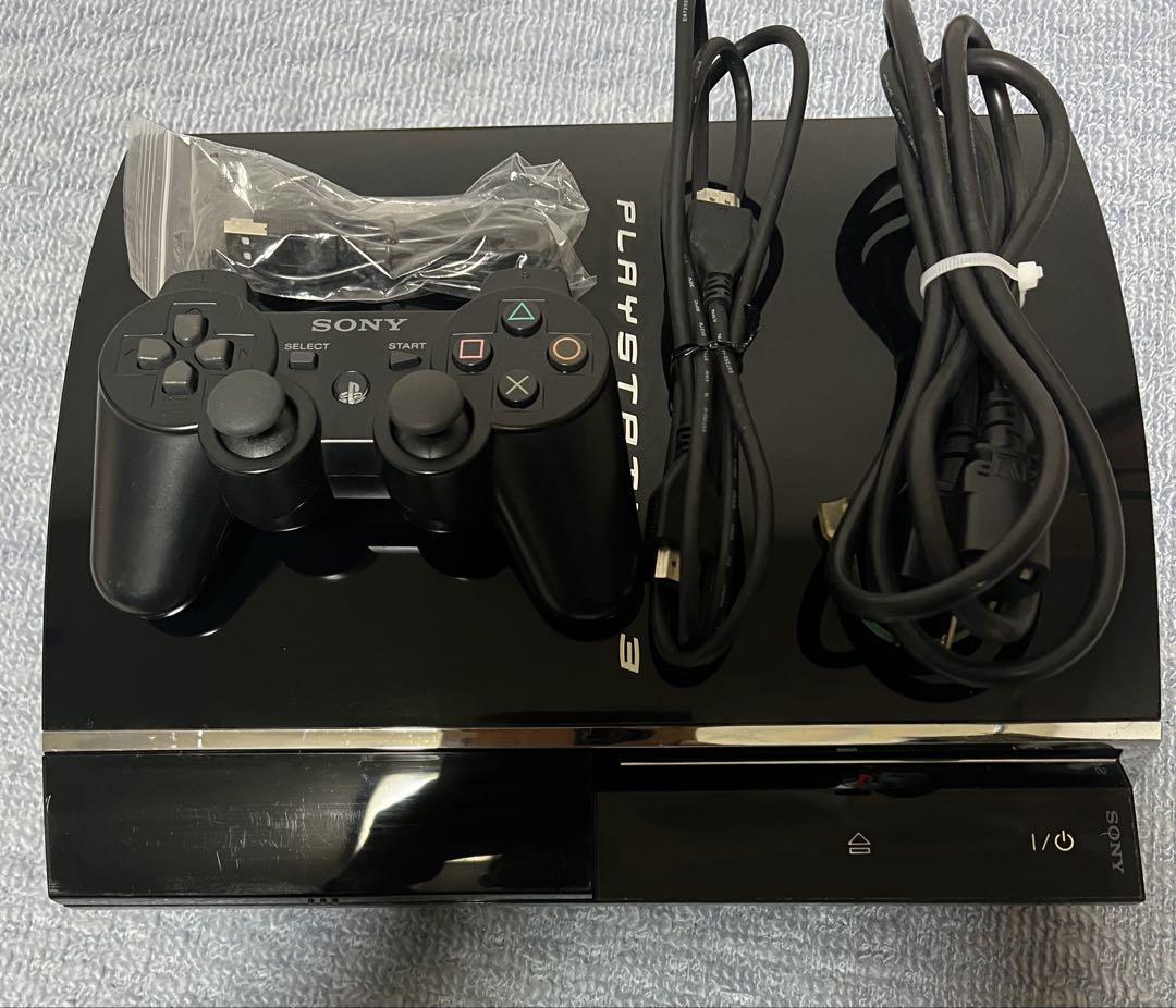 初期型プレステ３フルスペックモデル！付属品フルセット CECHA00