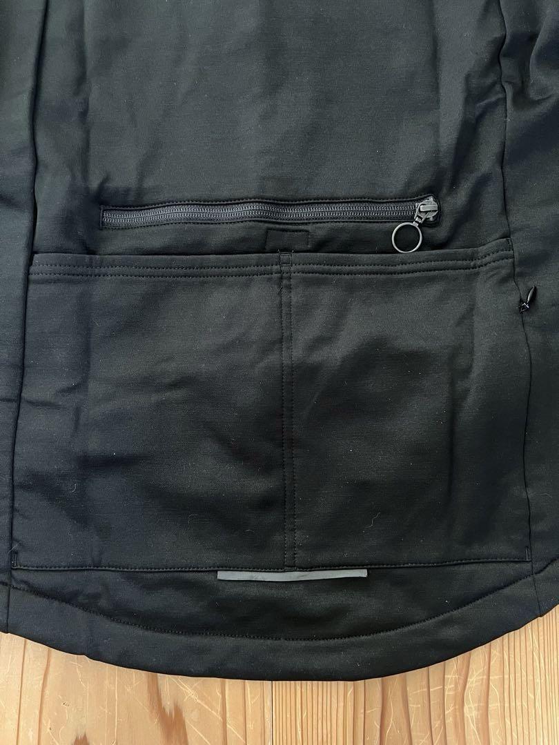 Rapha ブラック サイクルジャージ 冬用