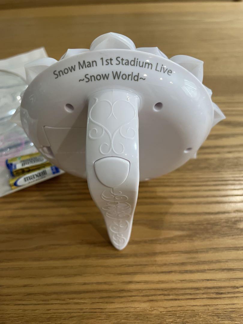 ★未使用★Snow Man ペンライト Live Snow World Snow Man Snow World ペンライト - メルカリ