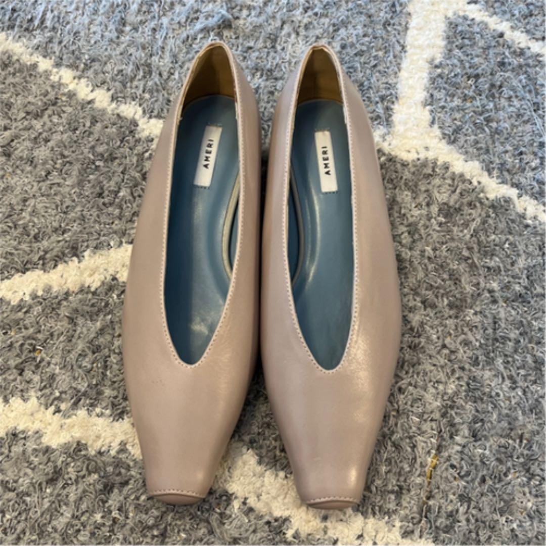 Ameri vintage ポインテッドフラットパンプス