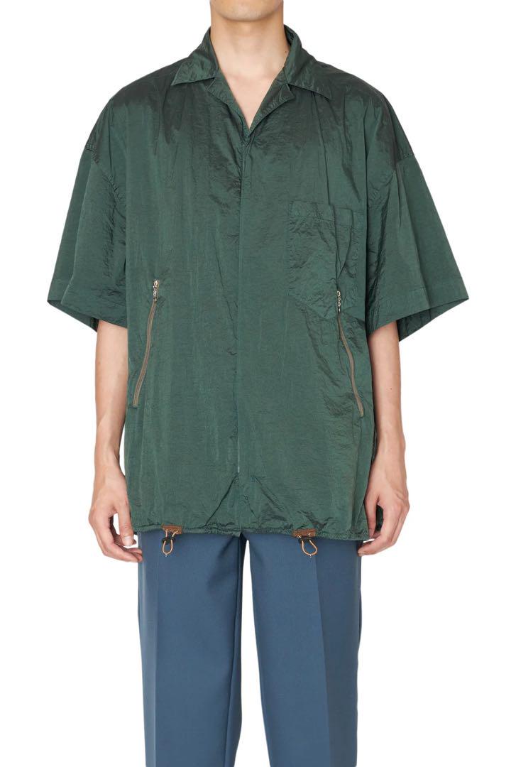 kolor 25SS オープンカラーシャツ GREEN サイズ3 新品未使用