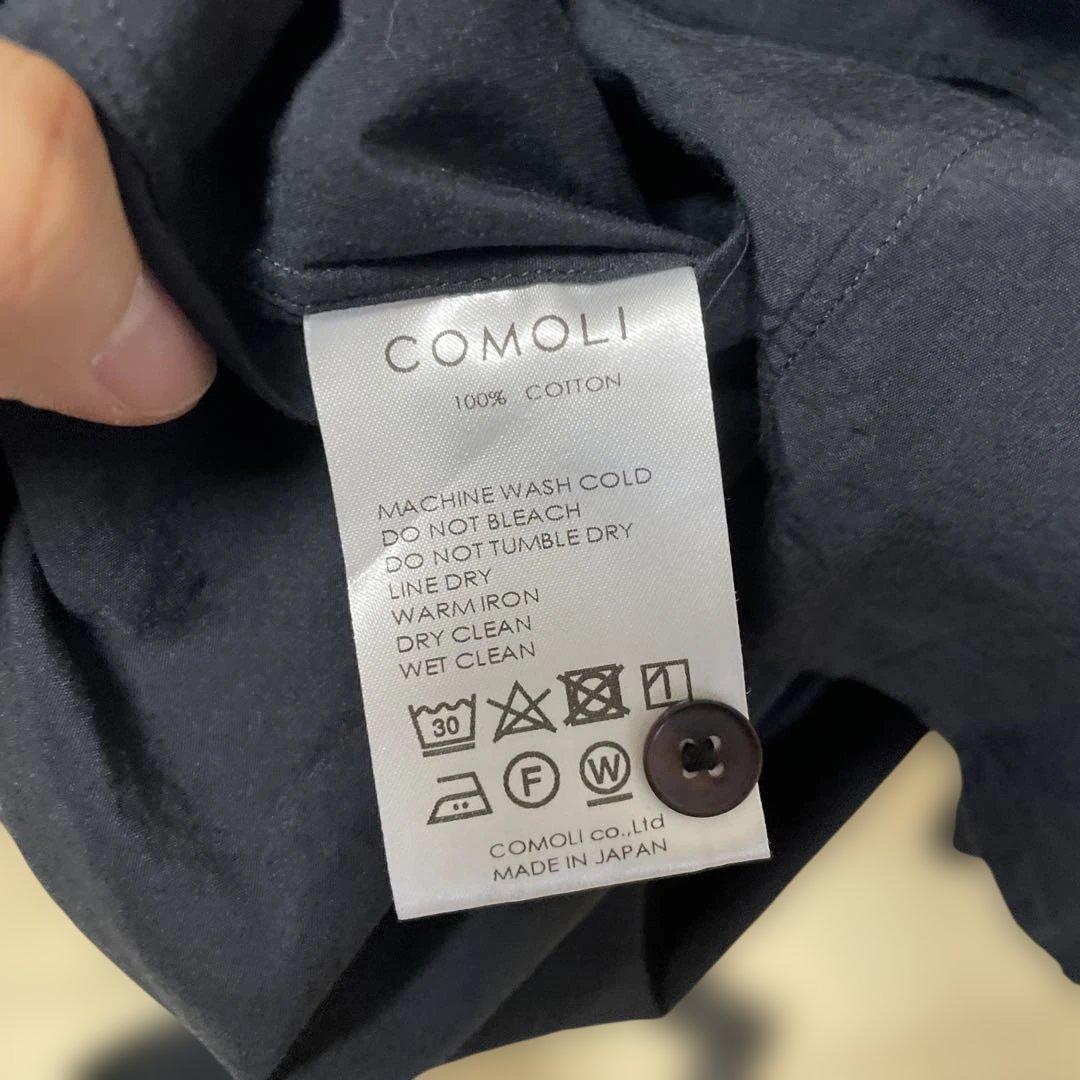 25SS COMOLI コモリシャツ サイズ4 25SS COMOLI コモリシャツ サイズ4