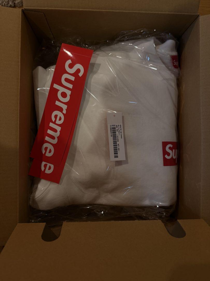 supreme Washed Box Logo Crewneck サイズS新品