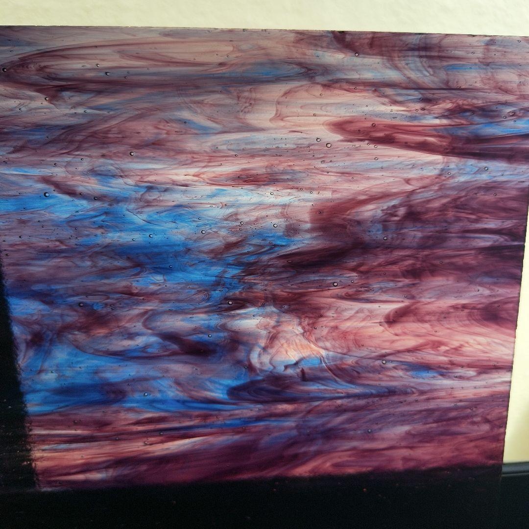 ステンドグラス　ガラス材料セット 4枚　サンゴバン等NO.25