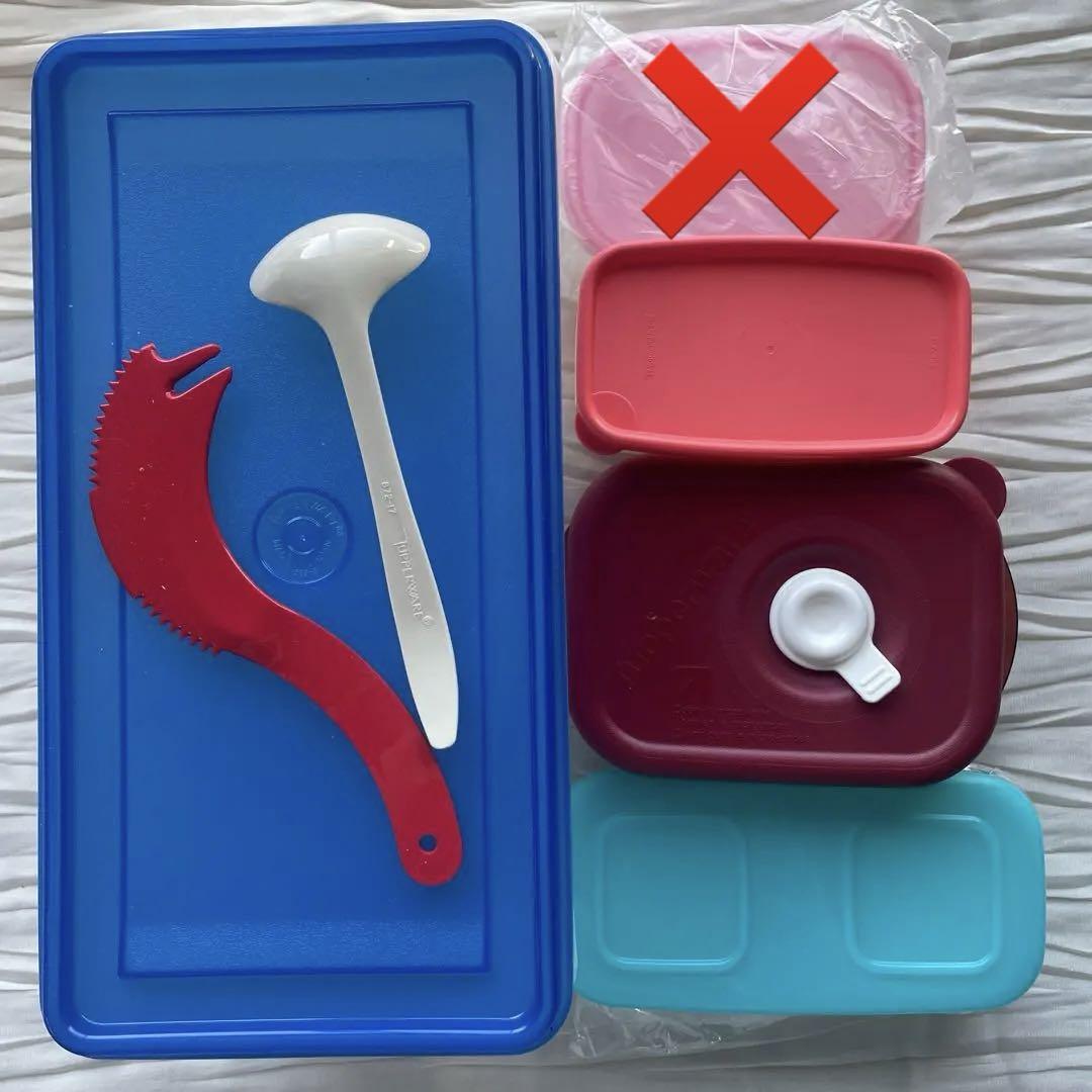【豪華6点セット】Tupperware まとめ売り ロックンサーブ