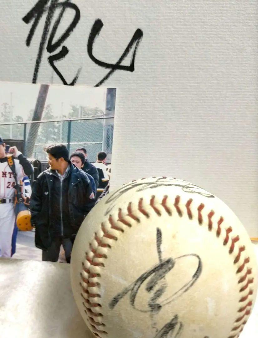 ☆グッズ☆高橋由伸 手厚く 24番 直筆 サイン色紙 読売ジャイアンツ 巨人 野球選手