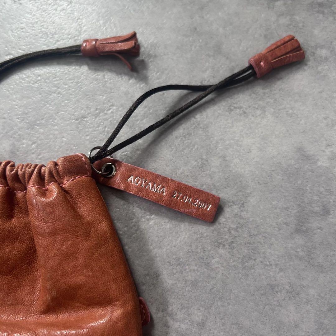 【激安通販 オンラインショップ】日用品 archive 超激レア❗️】miumiu レザー メルカリ - 90s 巾着 バッグ