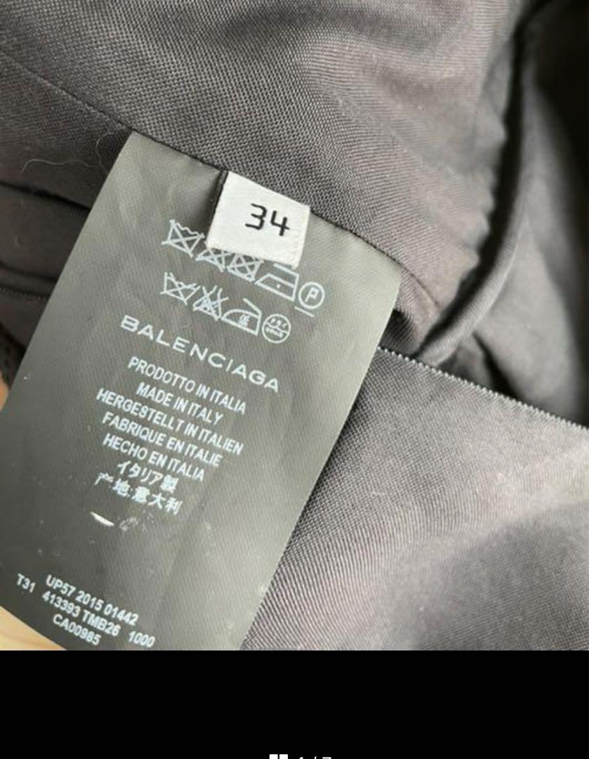 BALENCIAGA 半袖シャツ・ブラウス ブラック　新品未使用