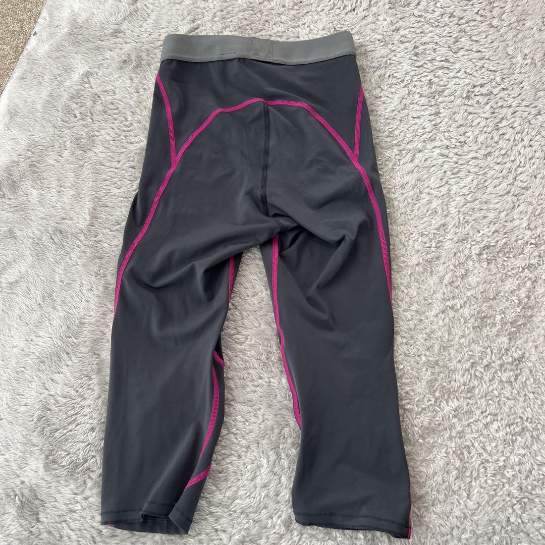 C3fit レディース タイツ Mサイズ ブラック/ピンク