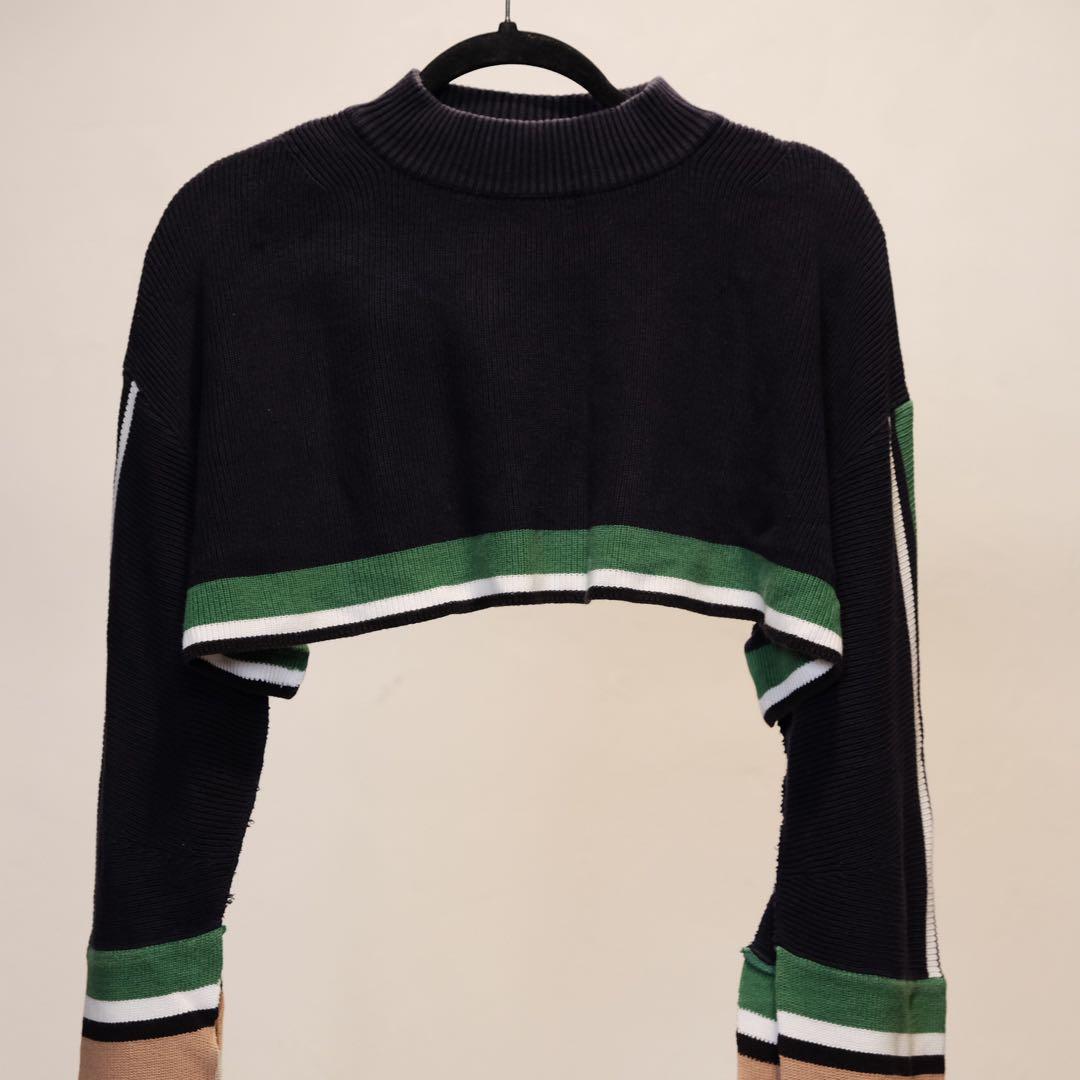【値下げ】sacai クロップドニット
