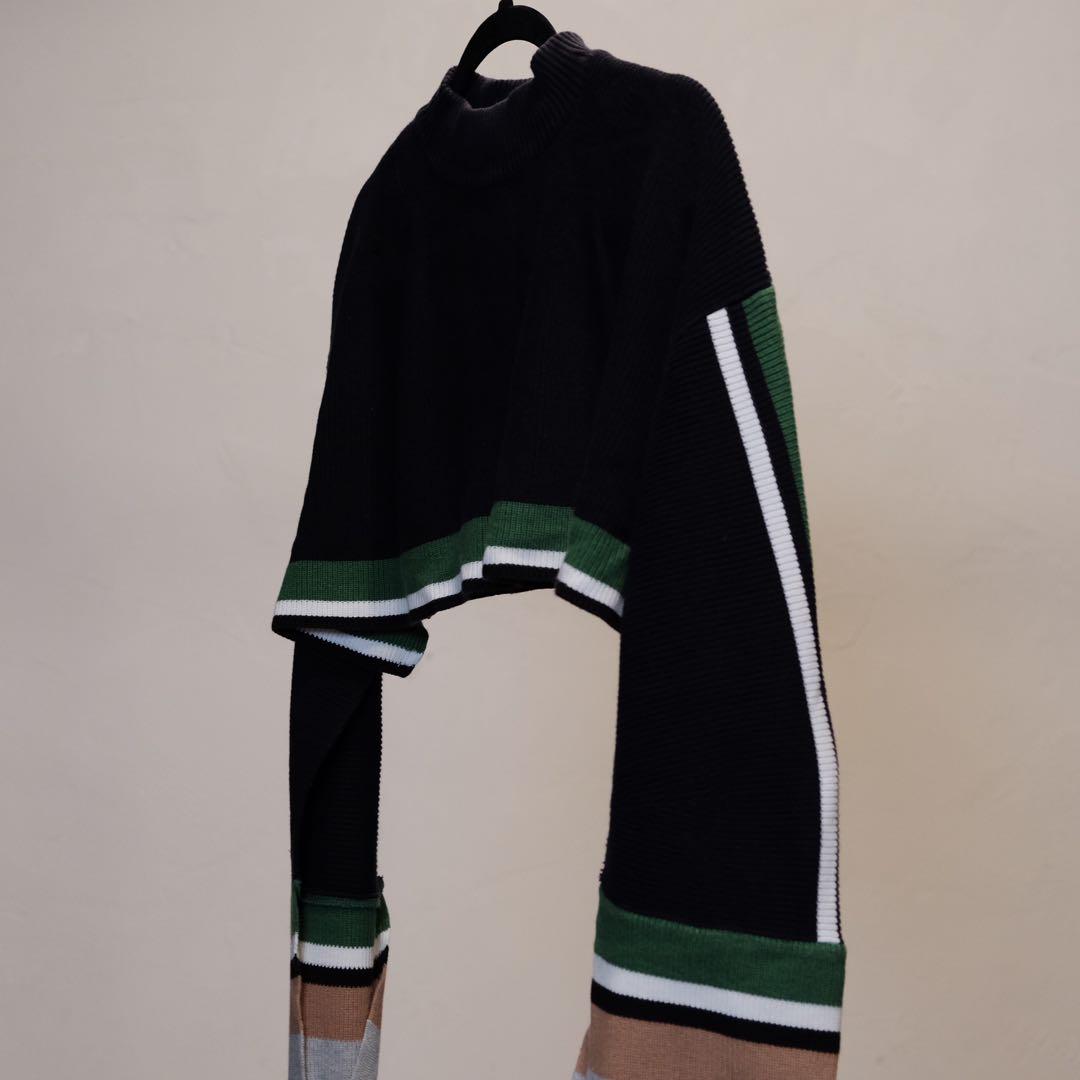 【値下げ】sacai クロップドニット