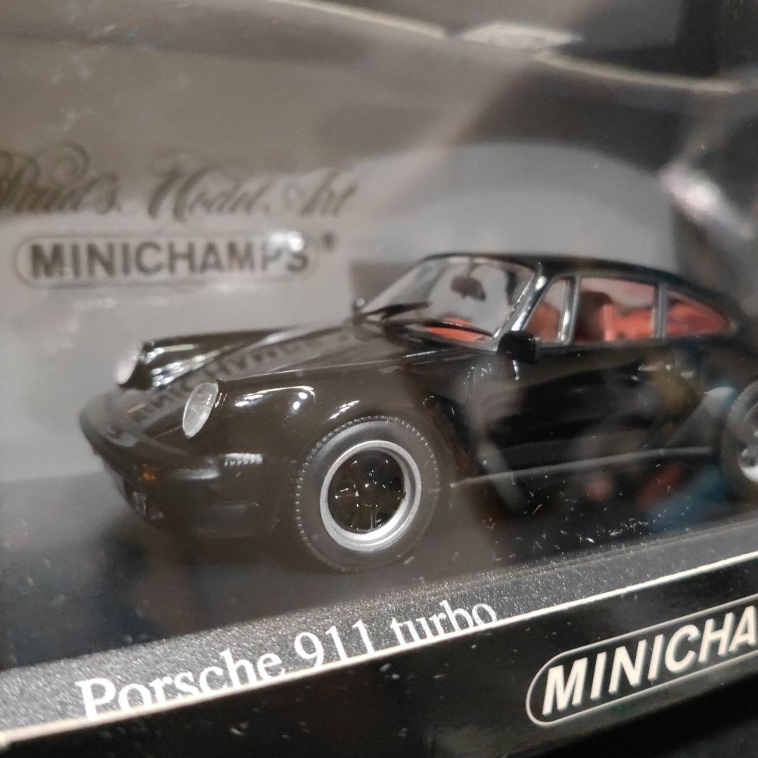ポルシェ 911 ターボ　ミニチャンプス　1/43