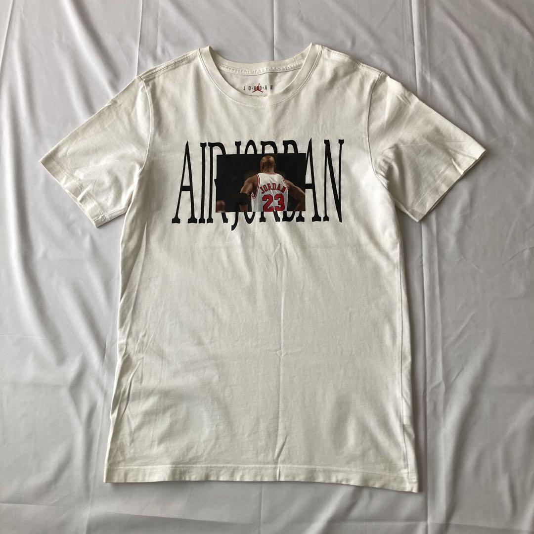 大人気 ジョーダン Tシャツ カットソー ホワイト ストリート 古着 Sサイズ