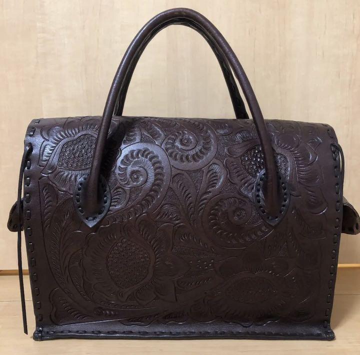 HOT安い グレースコンチネンタル カービングバック M 美品 Hhv3p-m93839768651 定番超激得