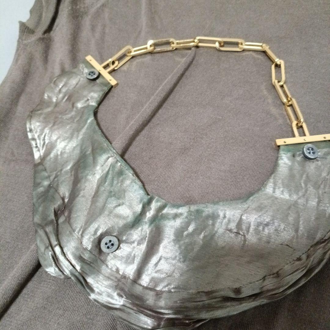 Louis Vuitton グレー 半袖ニット L