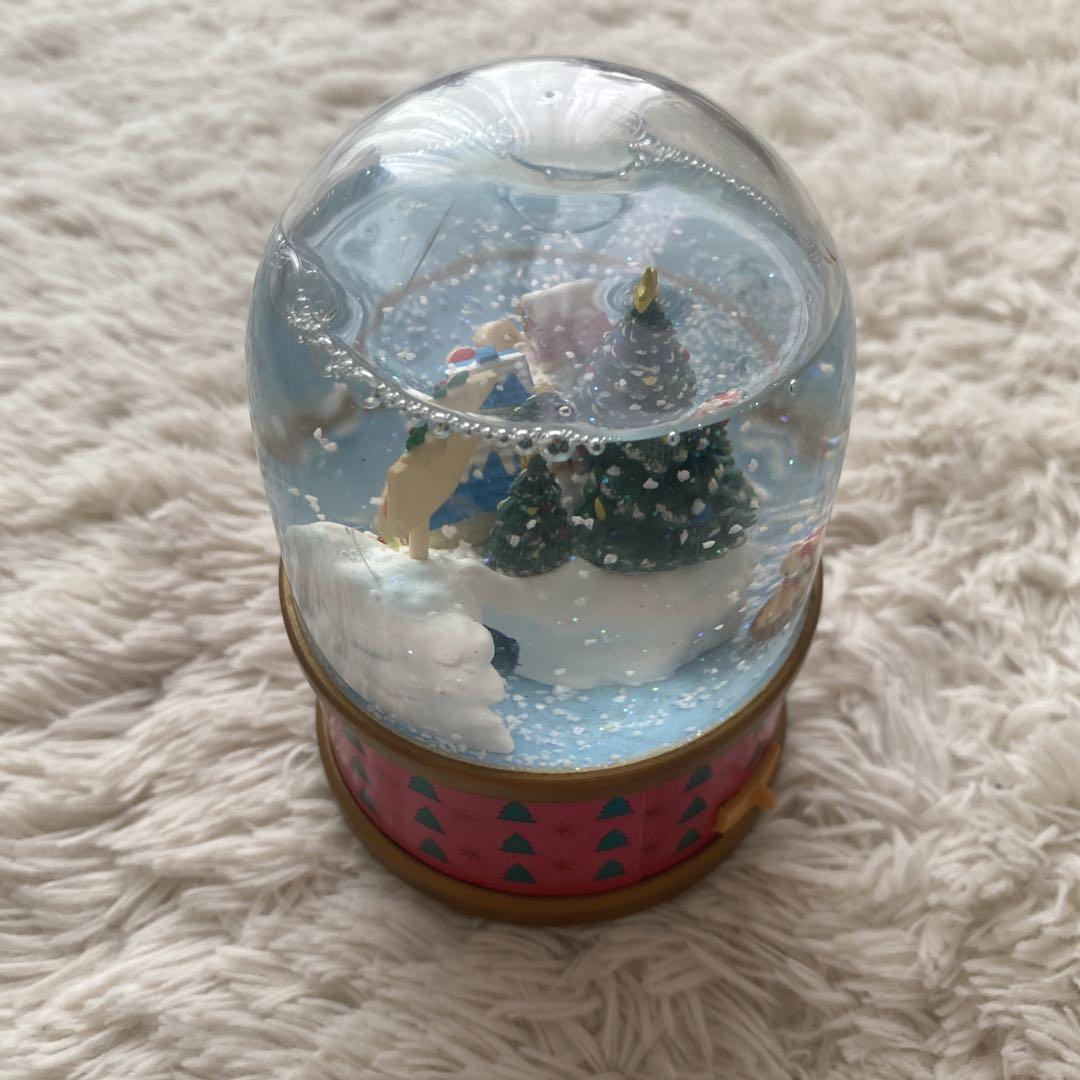 超希少品 キティちゃん クリスマスオルゴール 雪景色 - メルカリ