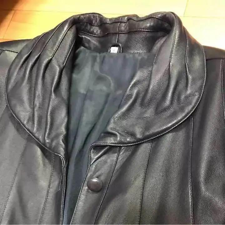 皮 コート 上着 レディース