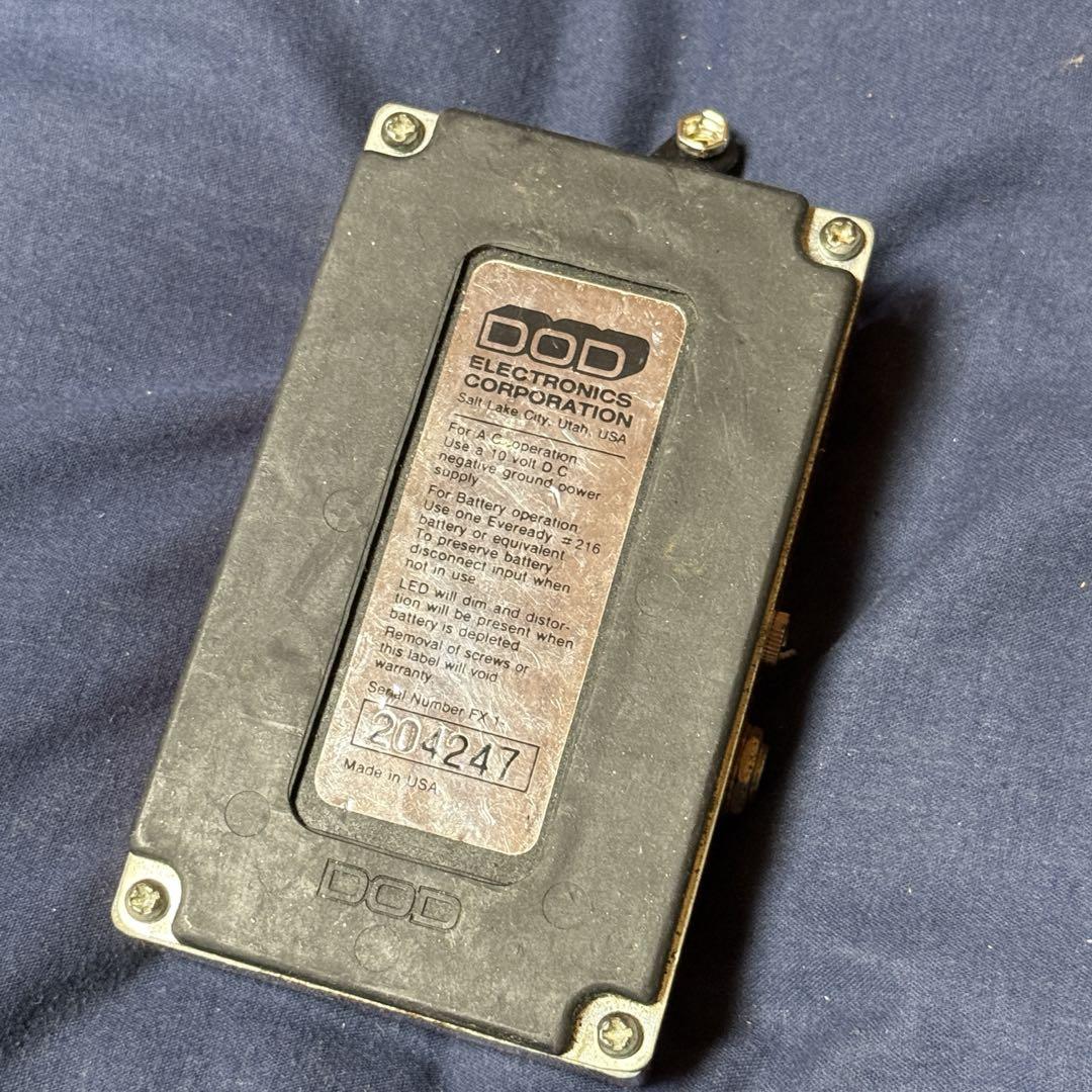 ギター DOD FX52 classic fuzz